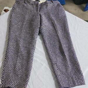 J CREW  Patterned Pants